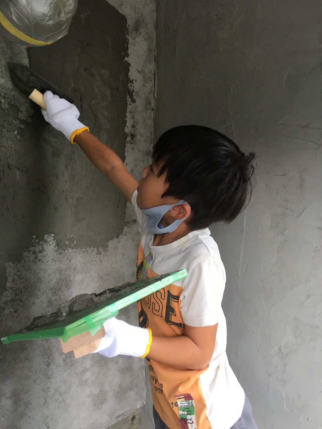 Mortar painting DIY experience workshop